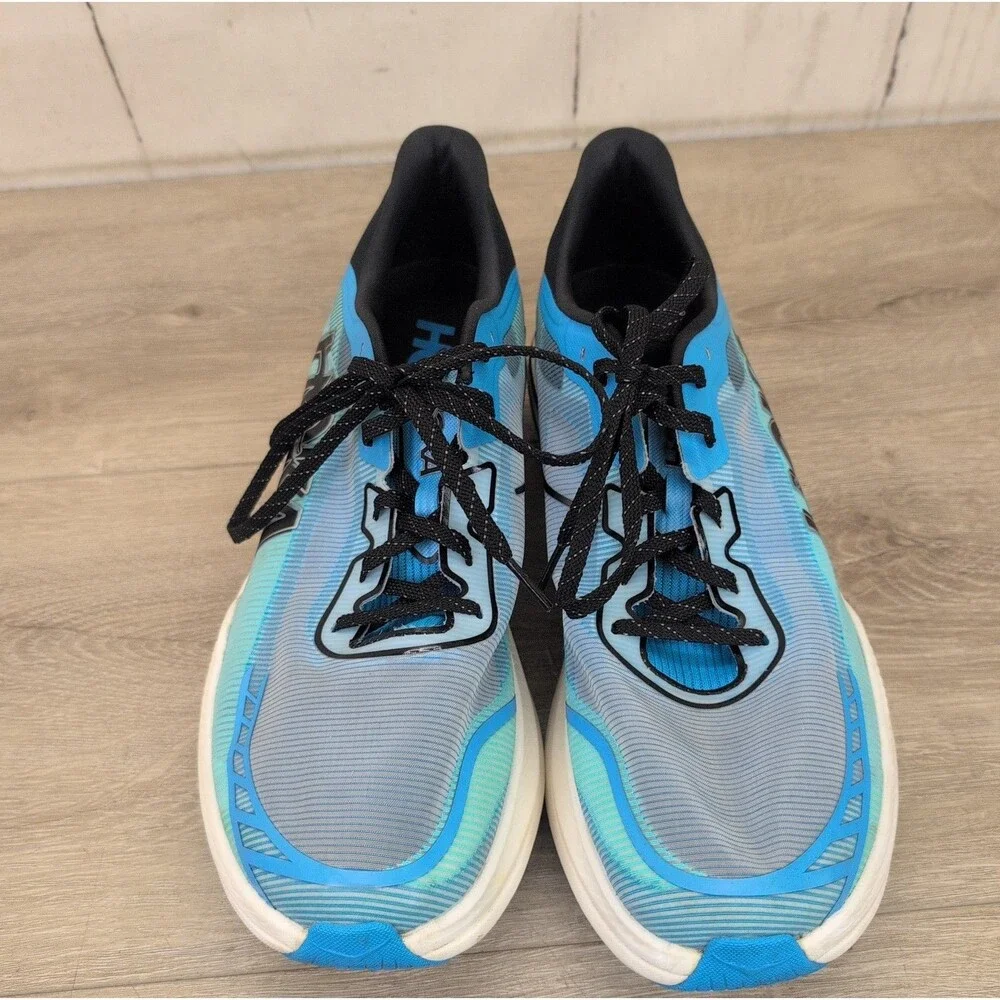 Hoka One One Cielo X1 2.0 Unisex M13 W14 Blue Running Sneakers 1162053 SKYW